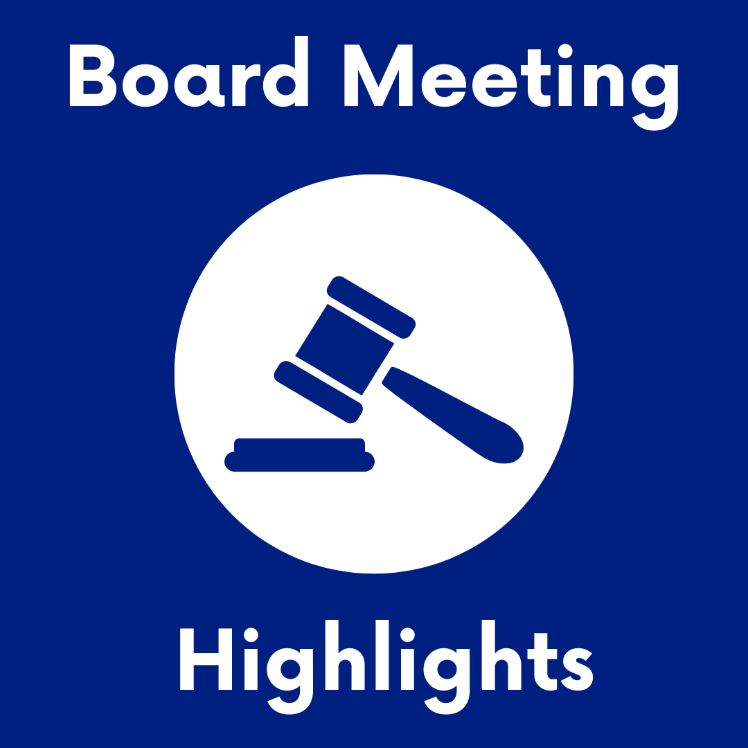 Board Meeting Highlights - December 18, 2024